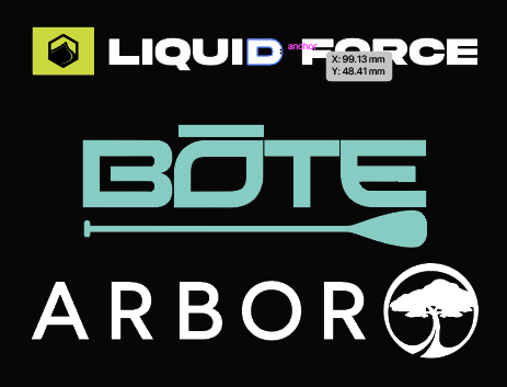 BOTE, LIQUID FORCE Wakeboards, ARBOR Snowboards