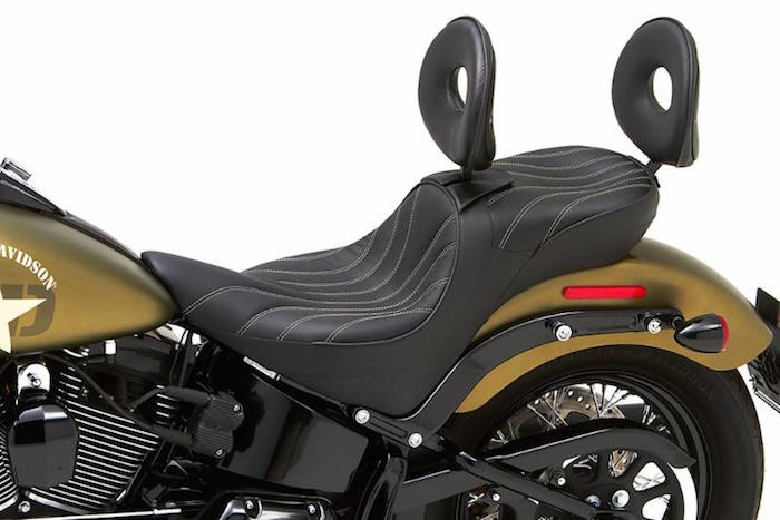 softail slim pillion seat
