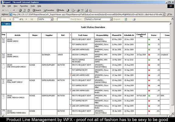 WFX - Product Line Management Software