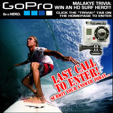 Win a GoPro HD Surf HERO!