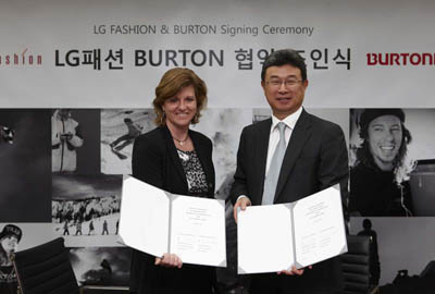 B Z Burton Snowboards Grows its Presence in Korea with LG Fashion