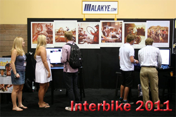 Malakye Booth at Interbike!