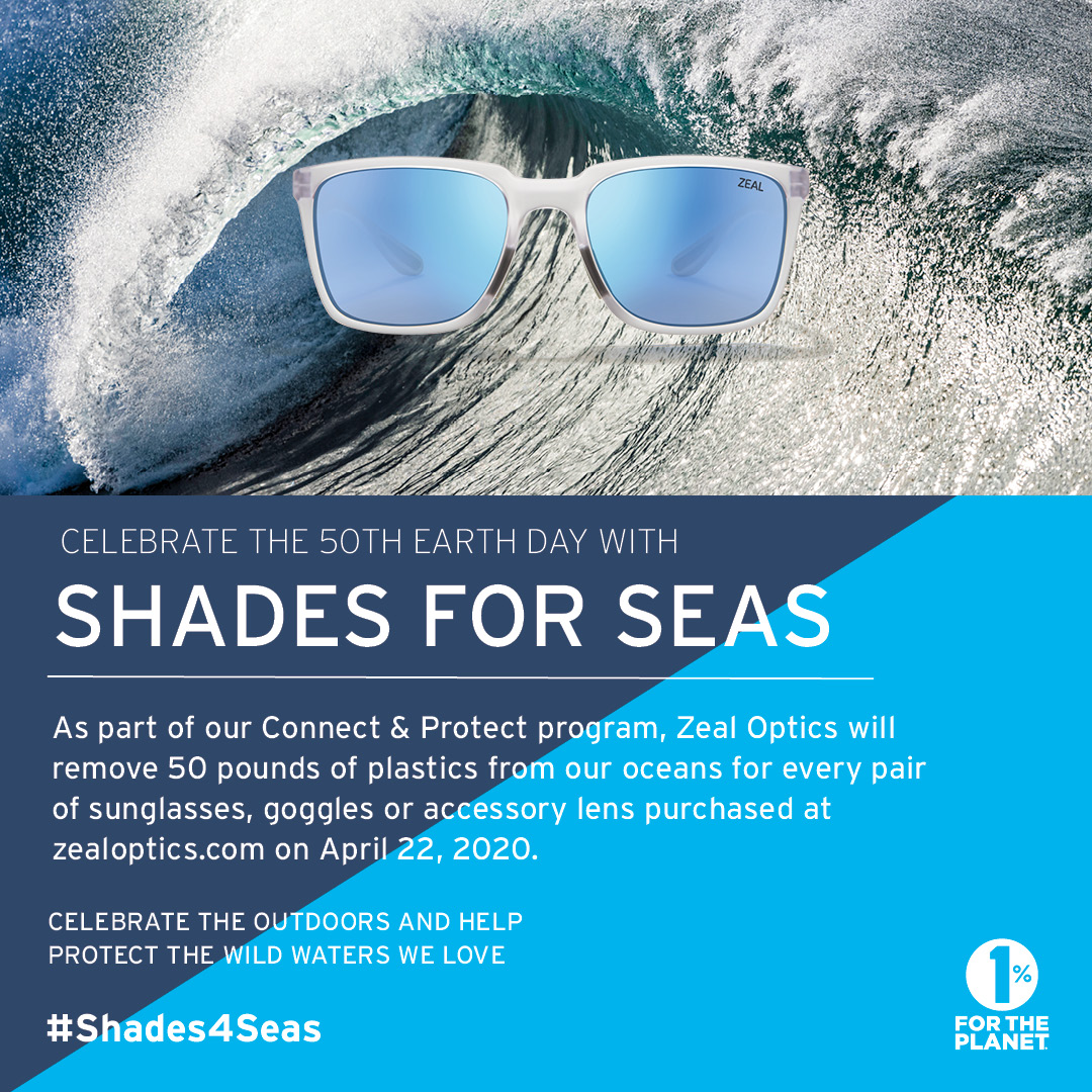 Zeal Optics Celebrates 50th Earth Day With “Shades For Seas”